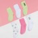 Set of female socks KAFTAN "Avocades", 6 pairs, size 36-39 (23-25 ​​cm)