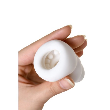 A set of unrealistic masturbators Mensmax Pucchi Premium, TPE, white color, 6.5 cm-5