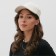 Minaku baseball cap, milk color, size 56-58