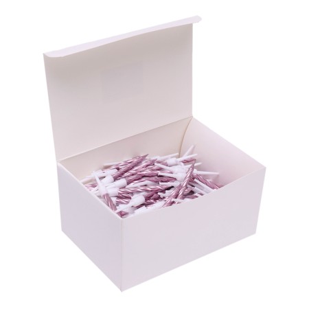 Set of candles in the cake "Spiral", 200pcs, 5 cm, pink gold-2