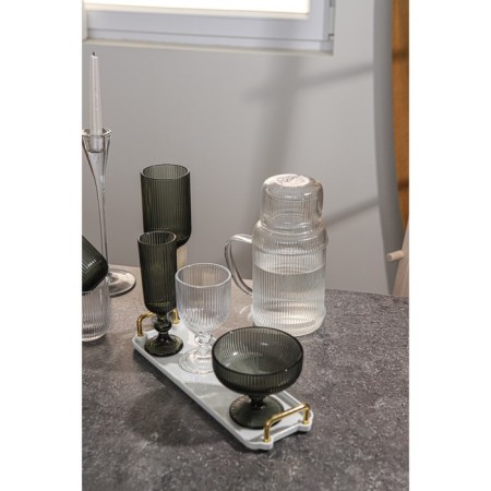 Glass Glass SL Home "Modern", 300 ml, 12 × 10 cm, green color-5