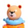 Developing toy "Pyramid: animals"
