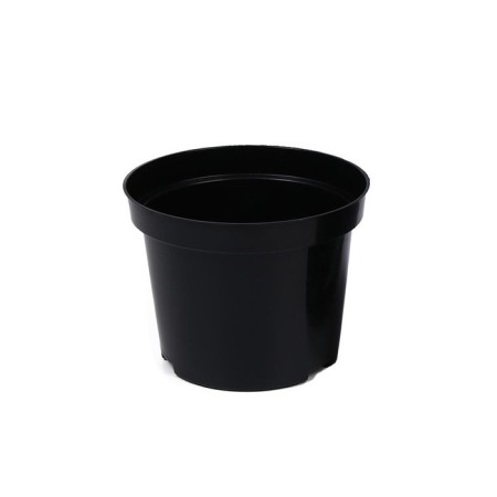 Pot for seedlings, 3 l, d = 19 cm, h = 15 cm, black, greengo-4