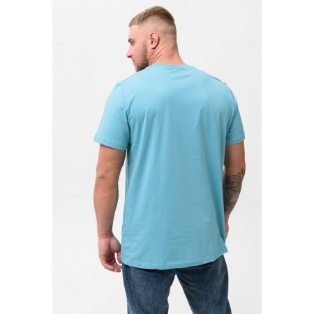 Male T -shirt, size 56, turquoise color-1