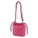 Female bag, artificial leather, dark pink 20x10x20 cm
