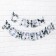 Garland "Happy Birthday", flowers, length 250 cm
