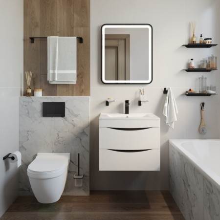 Ersh for the toilet IDDIS SLIDE, 103x113x336 mm, matte glass-9