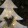 LED figure "Christmas tree" 40 × 50 × 10 cm, metal, textiles, 220 V, glow warm white
