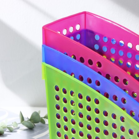 Storage basket "Signot", plastic, 23 × 11 × 16 cm, color mix-4