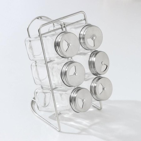 Set for spices on the stand "Leshenka", capacity, 4.5 × 10.5 cm, 6 pcs-1