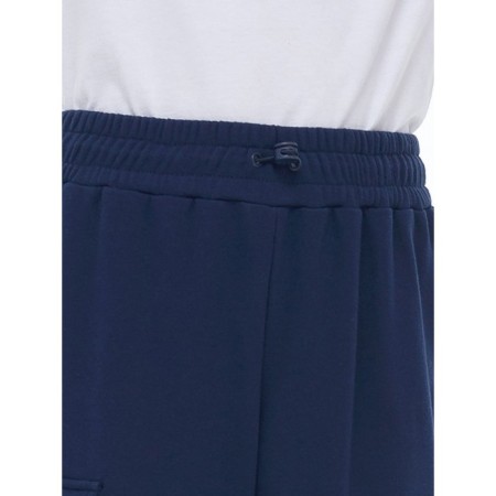 Pants for boys, height 128 cm, dark blue color-3