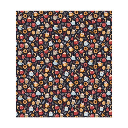 A set of napkins for setting the table "Fent on Christmas", rectangular, size 32x46 cm, 4 pcs-2