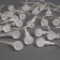 Garland “thread” 5 m with nozzles “mini flashlight”, IP20, transparent thread, 20 LED, glow of multi (RG/RB), blinking, 220 V