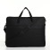 Laptop bag with a zipper, outer pocket, black color