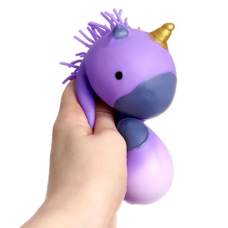 Antistress Maglet "Unicorn", with paste, mixing mix, in showbox-8