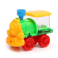 The steam locomotive 