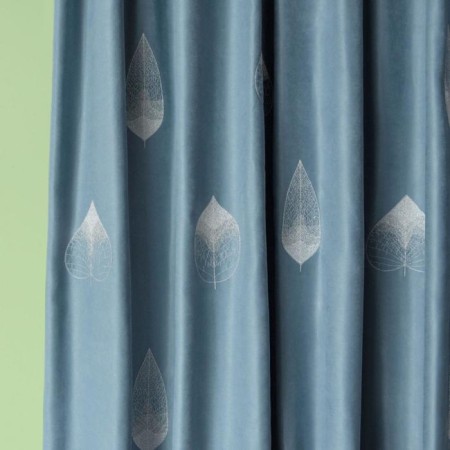Set of curtains "Alice", size 2x145x270 cm, color gray-blue-1