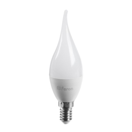 LED LED Feron (7W) 230V E14 6400K in the wind C37T, LB-97-1