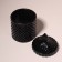 Organizer for storage, 1 section, with a lid, d = 8.5 × 13.5 cm, black color