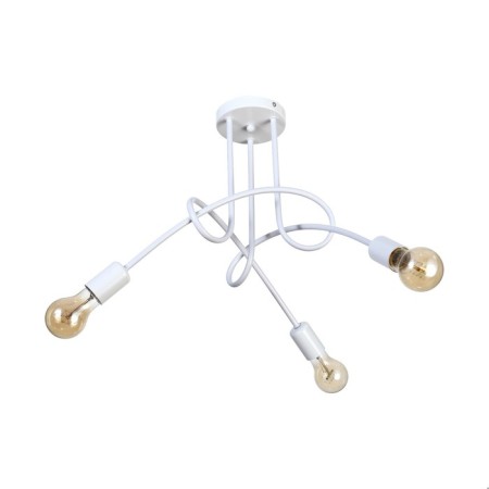 Lamp "Knot" White 3x40W E27 85x85x40 cm