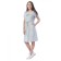 Women's dress Select, size 44, light-gray color