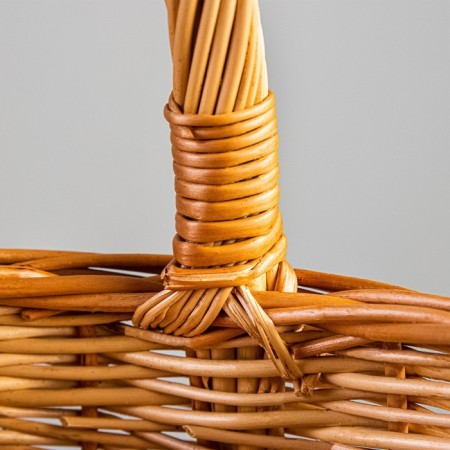 Basket "Home", household, 6 l, top 32x22 cm, n = 18/25 cm, bottom 22x12 cm, willow-5