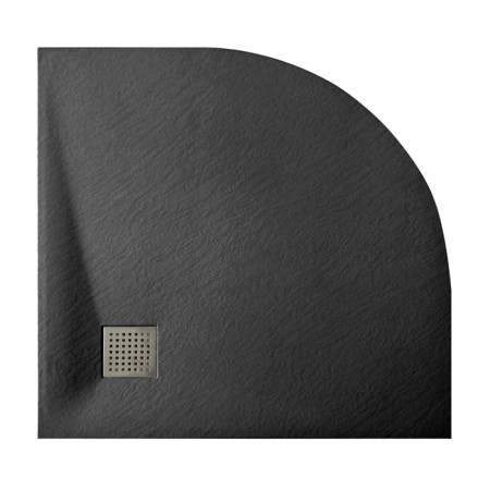 Show's pallet Wasserkraft Elbe01, 900x900x26 mm, siphon, semicircular, fiberglass