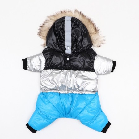 Kombinyson "Fluff", size 16 (DS 36 cm, OG 46 cm, Osh 35 cm), Blue-8