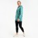 Female hoodies, menthol color, size 46