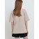 Female T -shirt, size XS, beige color