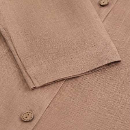 DECHIPARY HOME (shirt and trousers) SL Home P 36 (134-140), coffee-8