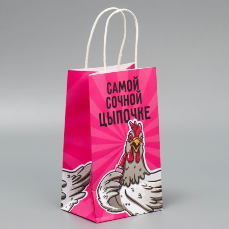 Gift Craft Package, Packaging, Tsypochka, 12 x 21 x 9 cm-2