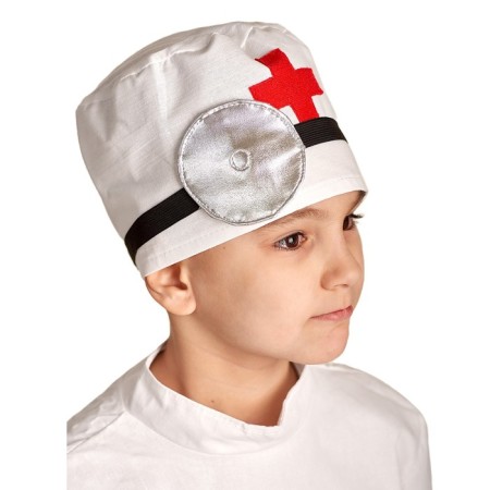 Dr.'s carnival costume, tool hat, robe, 5-7 years old, height 122-134 cm-2