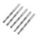Tundra metal drill, HSS, cylindrical shank, 10 x 135 mm, 5 pcs.