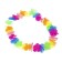 Hawaiian necklace "Multi -colored flowers"