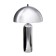 Traffic lamp with lampshade Risalux "Chelsea" Modern, E27, 3 W, Chrome, 29 × 29 × 49 cm