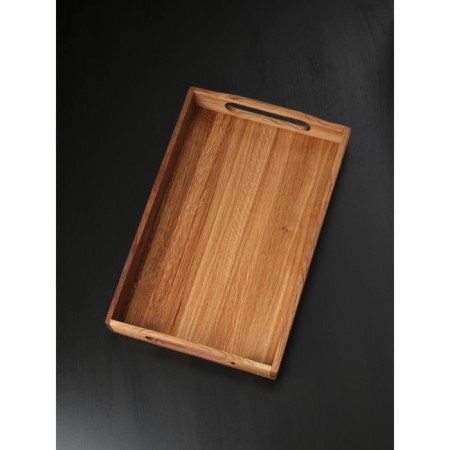 Tray with pens "retro", 35 × 23 × 5 cm, solid oak-3