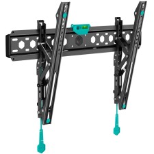 Кронштейн ONKRON TM6, для ТВ, наклонный, 43"-85", 35-145 мм от стены, черный