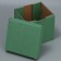 Gift folding box, packaging, “olive”, 16.6 x 15.5 x 15.3 cm