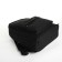 Young backpack from textiles on lightning, 4 pockets, black color
