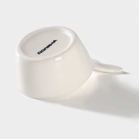 Ceramic shares "Kit", 10 × 6.5 cm, white color-2