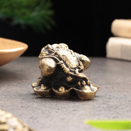 Souvenir "Fighting Money" large, gypsum concrete, 3.5x5x5.6cm, set 2 pcs, 4x5.5 cm-3