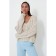 Pulover female Eliseeva Olesya, size L, beige color