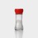 Three -position glass mill, 80 ml, red color