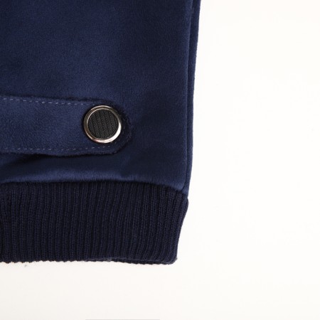 Gloves male, dimensionless, with insulation, blue color-2