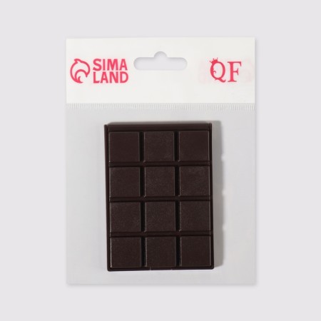 Folding mirror "Chocolate miracle", with a comb, 8.5 × 6 cm, color mix-5