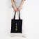 Bag Scheper "Live. Love. Love", 35*0.5*40, print with sparkles, without lining, black