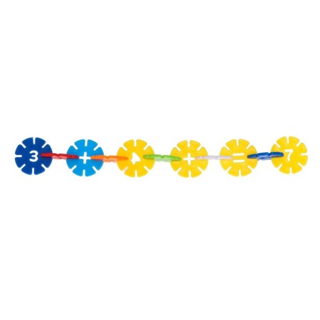 Constructor training "Snowflakes with numbers"-1
