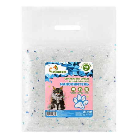 Filler "Pigger" Silicagel Round + Crystals 1.6 kg absorption up to 4 liters