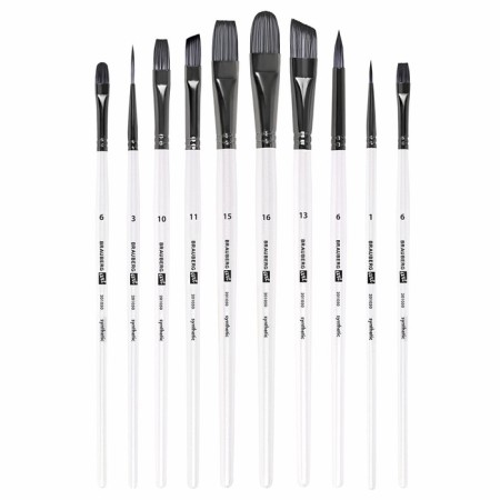 System of Synthetics 10 pieces, Brauberg Art Debut, in the PVC Penal-2